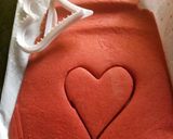 A picture of step 5 of Valentine cookies.