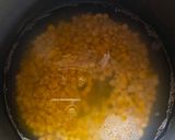 A picture of step 1 of Bengal Gram Dal Fry.