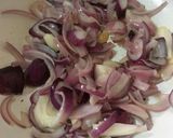 A picture of step 5 of Bacon mushroom cream pasta.