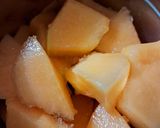 A picture of step 2 of Muskmelon Chia Pudding.