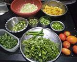 Green pav bhaji recipe step 1 photo