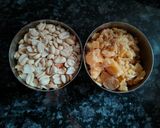A picture of step 1 of Peanut Chikki.