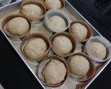 Foto langkah ke 7 dari resep Anabolic Pumpkin Sweet Cheese Raisin Buns |High Protein, Low Calorie, Sugar Free.