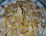 Foto del paso 2 de la receta: Tartaleta de pollo a mi manera (tipo tortilla)😊😁