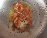 A picture of step 2 of Dal methi.