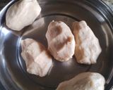 A picture of step 2 of Churma ladoo.