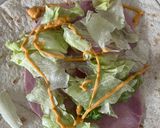 Une image de l'étape 3 de Wrap sauce burger.