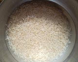 A picture of step 1 of Veg fried rice.