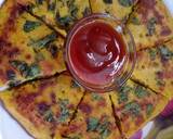 Mix dal & methi pan handva (savoury methi pan cake) recipe step 7 photo
