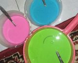 Foto langkah ke 7 dari resep Dadar Gulung Rainbow Express.