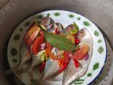 Ikan Kembung Kukus pedas
