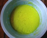 Foto langkah ke 5 dari resep Bolu Kukus Mekar Pandan (No Mixer 1 Telur).