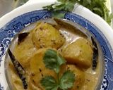 নিরামিষ কাশ্মীরী আলুর দম (niramish kashmiri aloor dum recipe in Bengali) রেসিপির ধাপ 5 ছবি