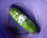 A picture of step 1 of Cucumber Snacks.