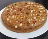 A picture of step 8 of Wheat flour, dry fruits cake.