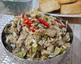 Foto langkah ke 8 dari resep Tumis jantung pisang.