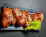 Foto langkah ke 4 dari resep Chicken wings with gochujang sauce.
