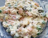 A picture of step 6 of Smoked Salmon Potato Salad.