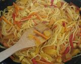 Édes-savanyú csirkés tészta recept fázis 4 fotója