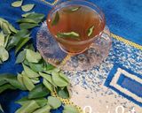 A picture of step 3 of Curry Leaves Tea.