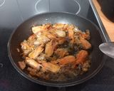 Foto del paso 2 de la receta 190. Puré de patata con langostinos y pulpo