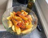 Ropogós steakburgonya recept fázis 1 fotója