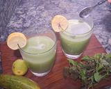 A picture of step 1 of Aloe vera battleground juice.