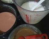 Foto langkah ke 2 dari resep Kue Lapis Mini Coklat Moka | Lapis Pepe Betawi 💛.