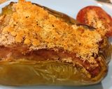 Foto del paso 7 de la receta Barcas de Pollo en Pimiento Verde Asadas al aroma de Kebab con Tomate Confitado