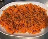 Une image de l'étape 2 de Souris de tomates sur champ de carottes (anchois,câpres, algues et melfor).
