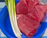 Foto langkah ke 2 dari resep Sate Tuna Sambal Matah.