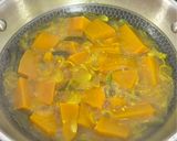 A picture of step 4 of Mathanga (Pumpkin) Curry (Kerala Style).