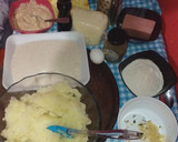 Foto del paso 1 de la receta: Bastones de papa rellenos