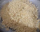 A picture of step 2 of Veggie daliya upma.