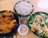Hình bước làm 4 của món Gà khoả thân tắm nắng