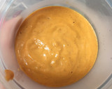 Foto del paso 2 de la receta: Bacalao o merluza en crema de pimientos con patatas a mi manera