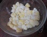 Foto del paso 2 de la receta Buñuelos de papas con bacon y queso