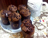 Foto langkah ke 6 dari resep Muffin coklat simpel super nyoklattt.