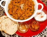 A picture of step 9 of Moong Dal Khichdi.
