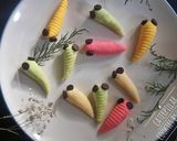 Foto langkah ke 11 dari resep Caterpillar Cookies (No oven).
