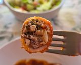 Foto del paso 4 de la receta: Chipirones rellenos con salsa picantita de tomate