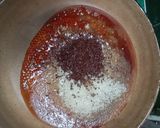 Foto langkah ke 3 dari resep Pukis Karamel Coklat.