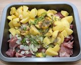 Tepsis hús recept fázis 4 fotója