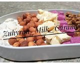 A picture of step 6 of Alawan madara (Milk candy).