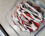 Foto del paso 1 de la receta: Fresas con crema 🍓🍓