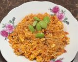 Gambar langkah 5 resipi Nasi Goreng Lada Kering.