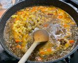 Une image de l'étape 23 de Lentilles Vertes au Veau, Carottes, Tomates et Ananas.