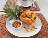A picture of step 2 of Pineapple Fried Quinoa & Brown Rice.