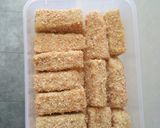 Foto langkah ke 4 dari resep Nugget ayam homemade dan tepung roti homemade.