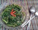 Foto langkah ke 6 dari resep Cah Kangkung Saus Tiram No Hot.